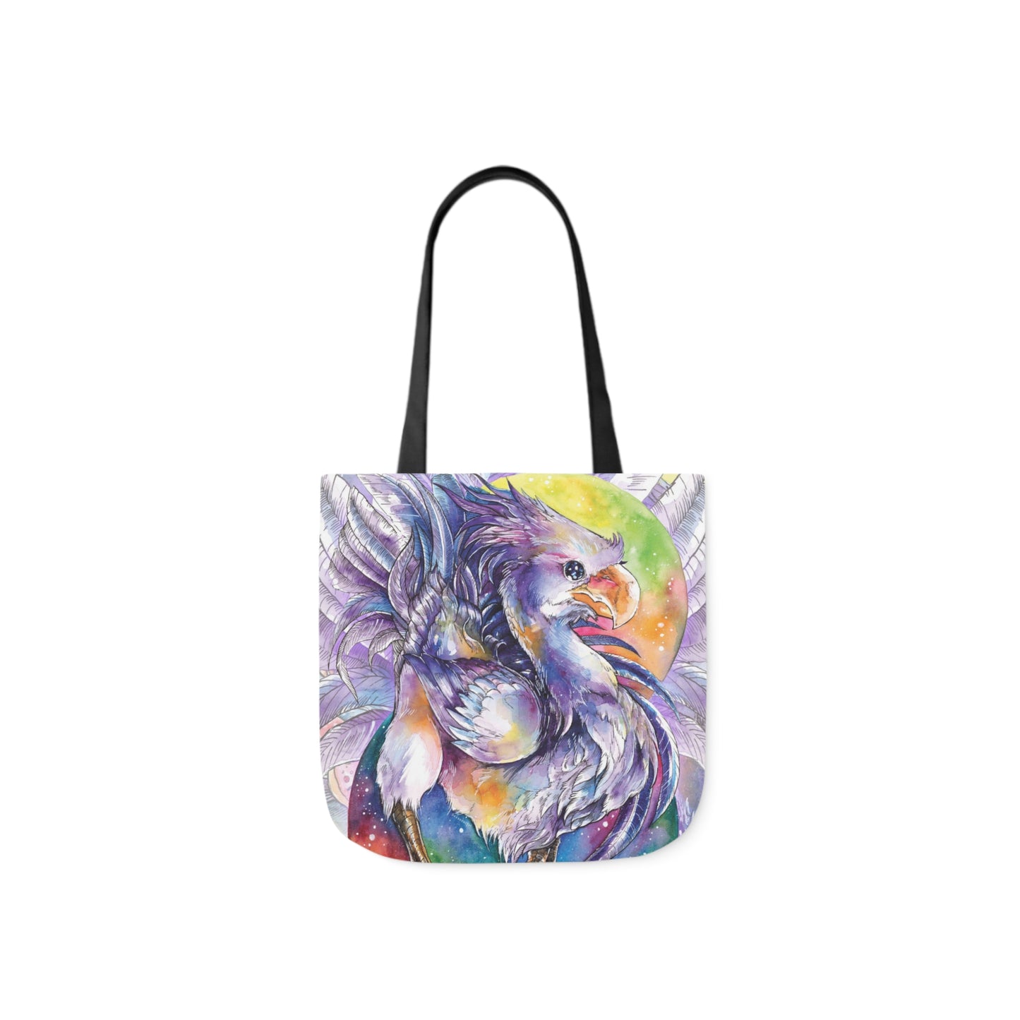 Tote Bag, 5-Color Straps - Purple Chocobo