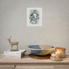 Ram Skull Poster Print