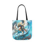 Tote Bag, 5-Color Straps - Monster of the Waves