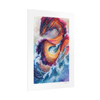 Serpent of the Waves Poster Print