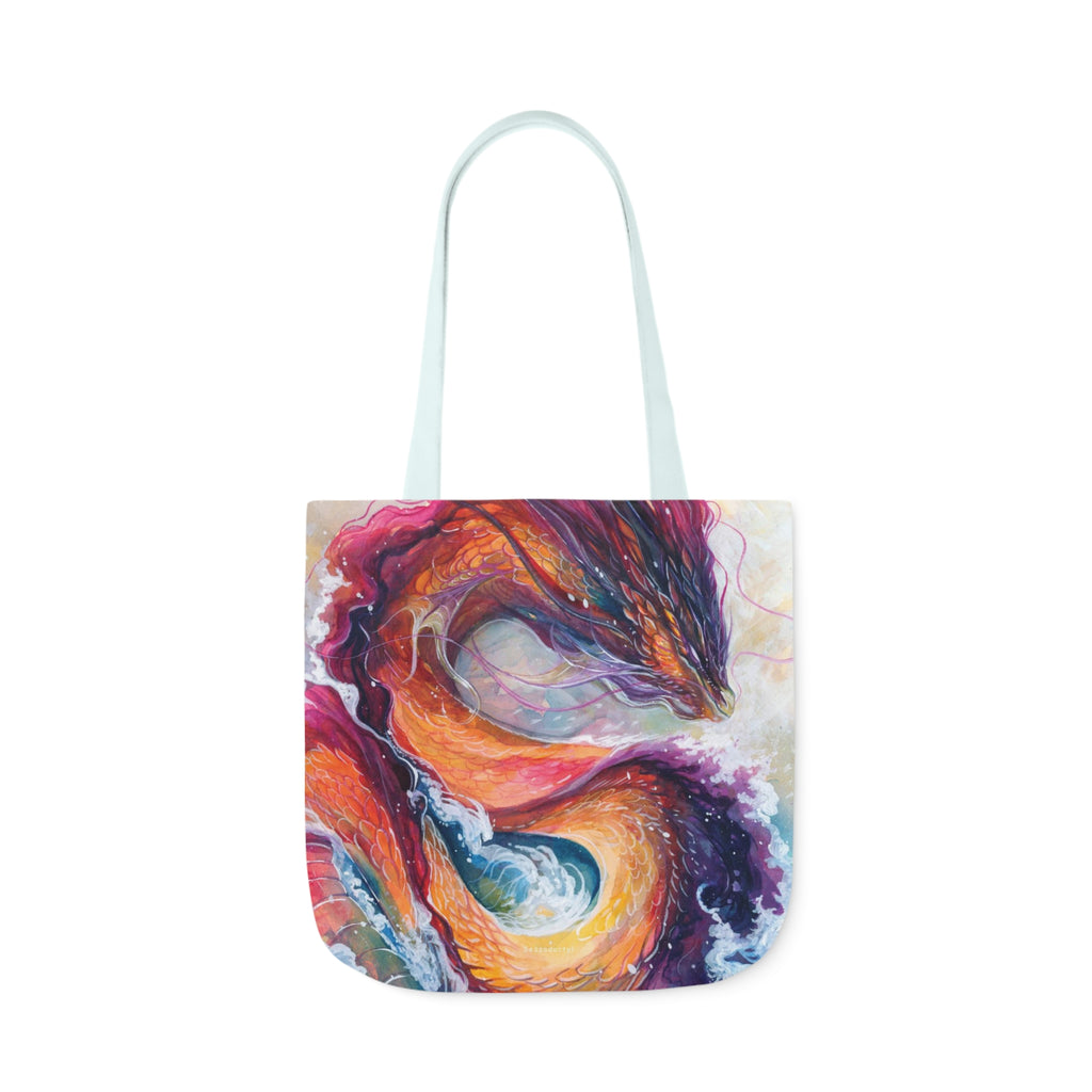 Tote Bag, 5-Color Straps - Serpent of the Lake