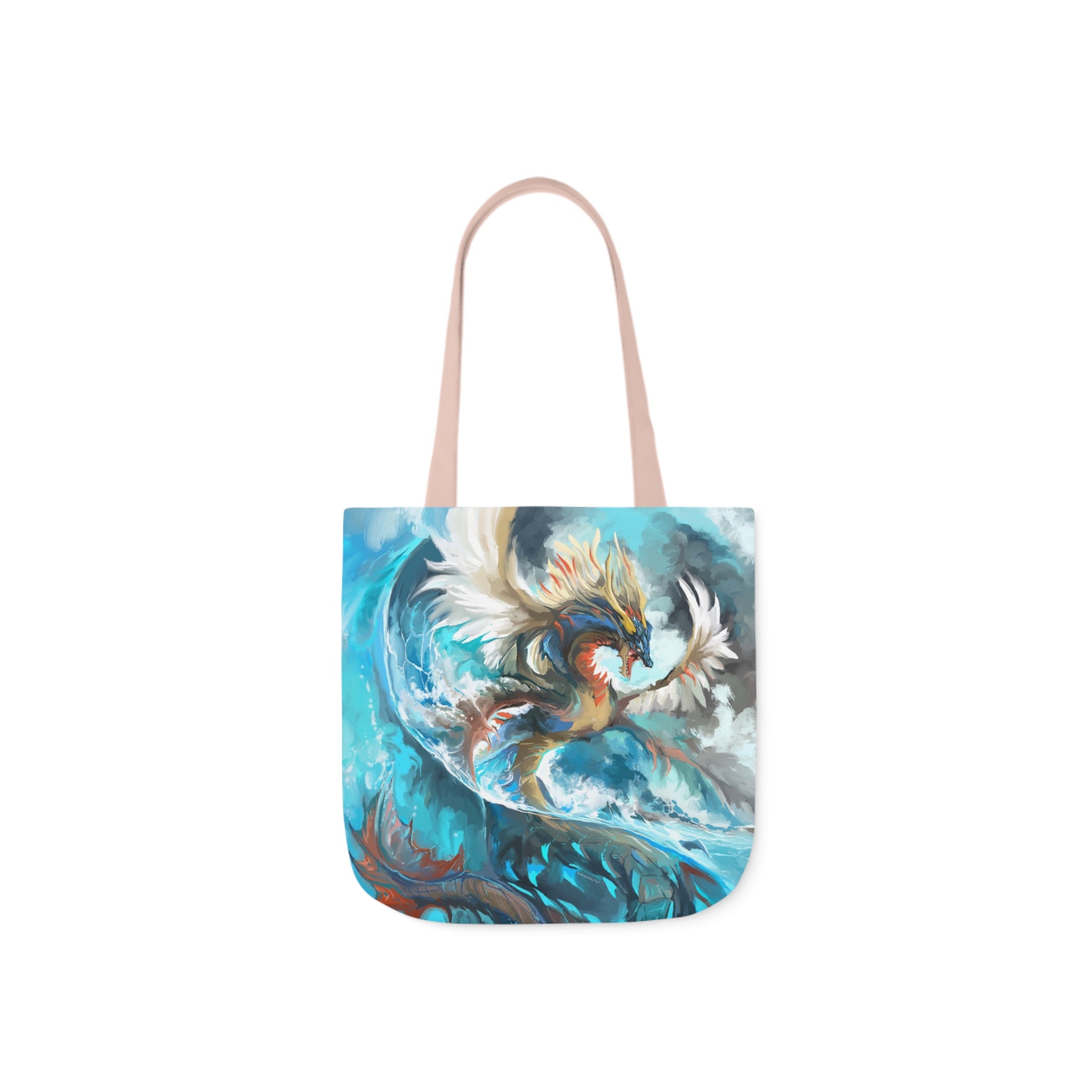 Tote Bag, 5-Color Straps - Monster of the Waves