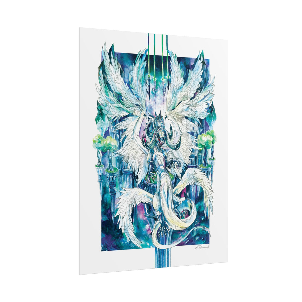 Winged Dragon Poster Print