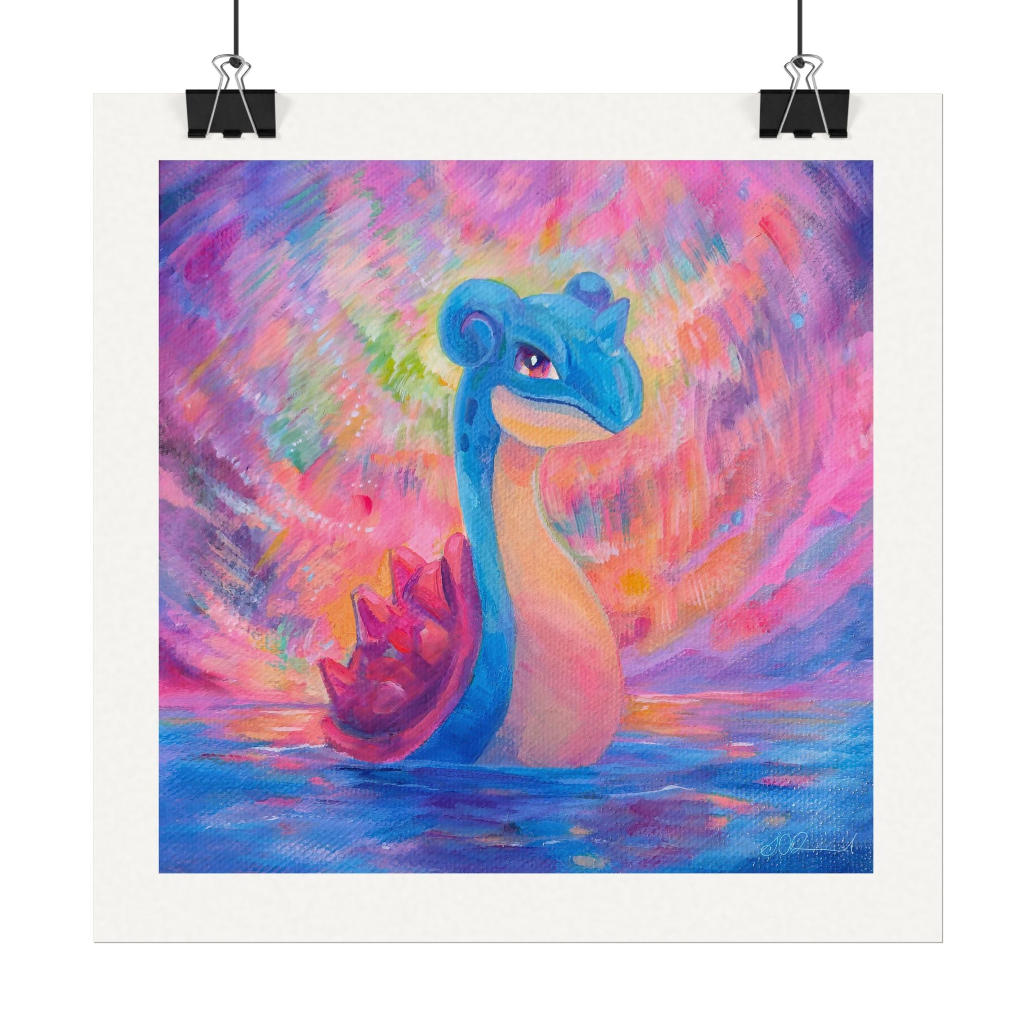 151 #131 8x8" Textured Matte Watercolour Print