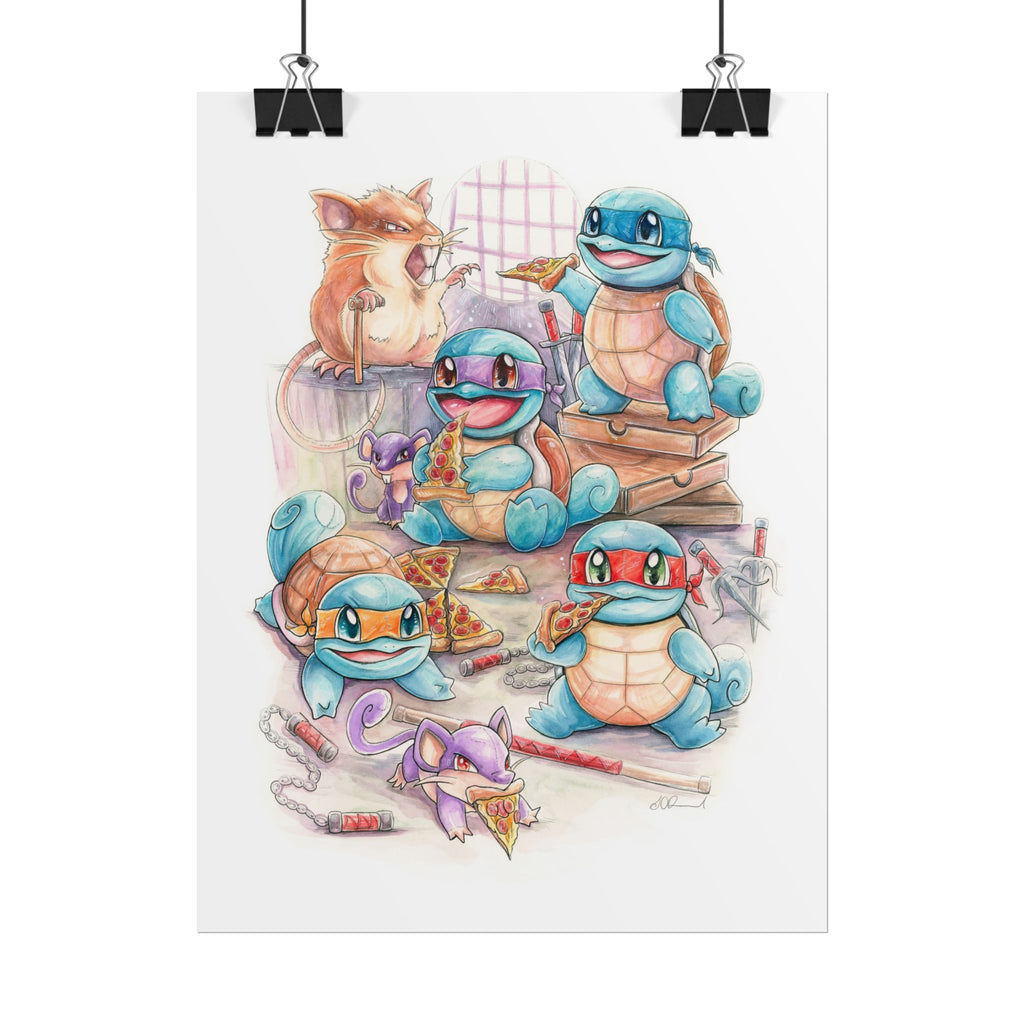 Pizza Party Poster Print