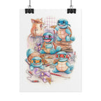 Pizza Party Poster Print