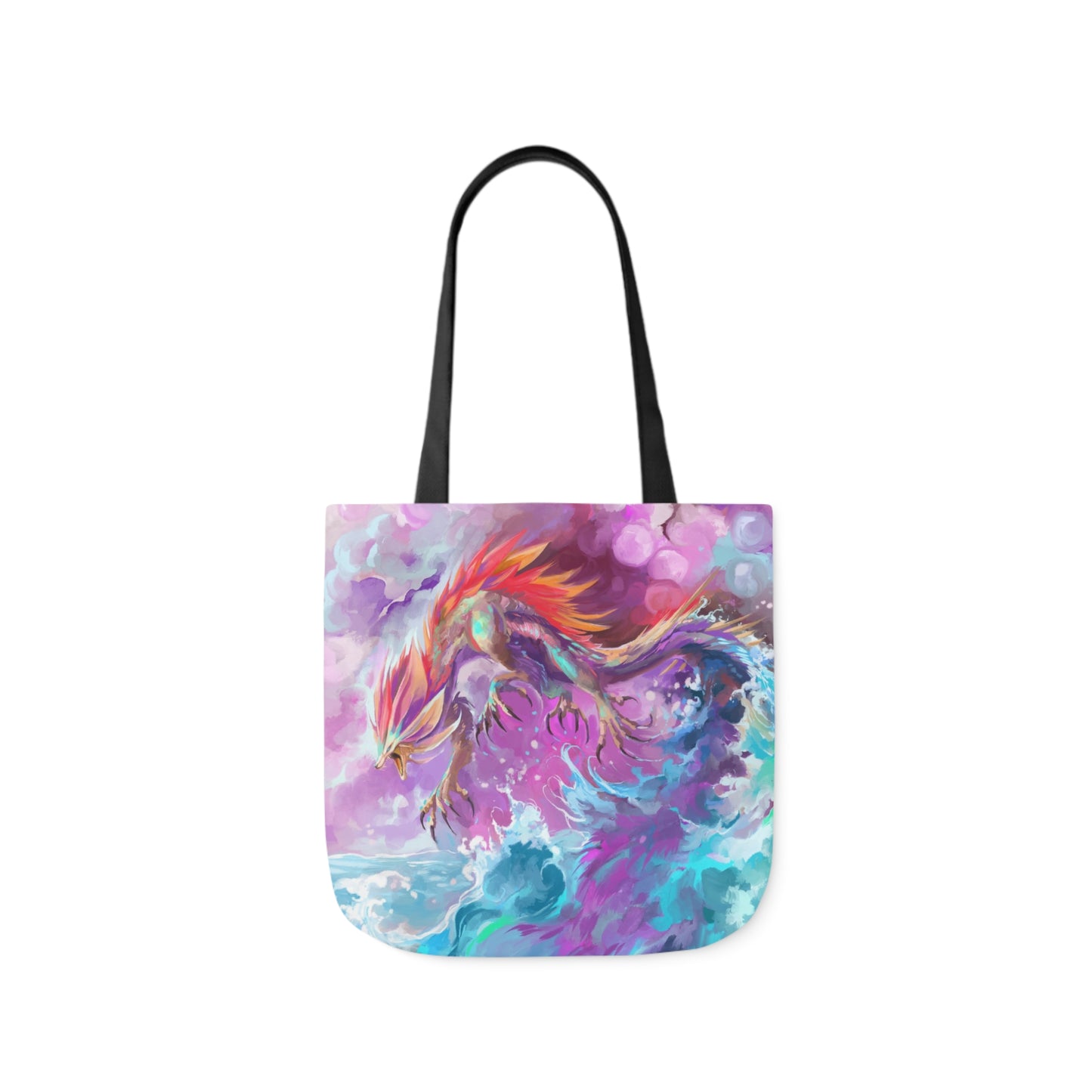 Tote Bag, 5-Color Straps - Monster of the Water