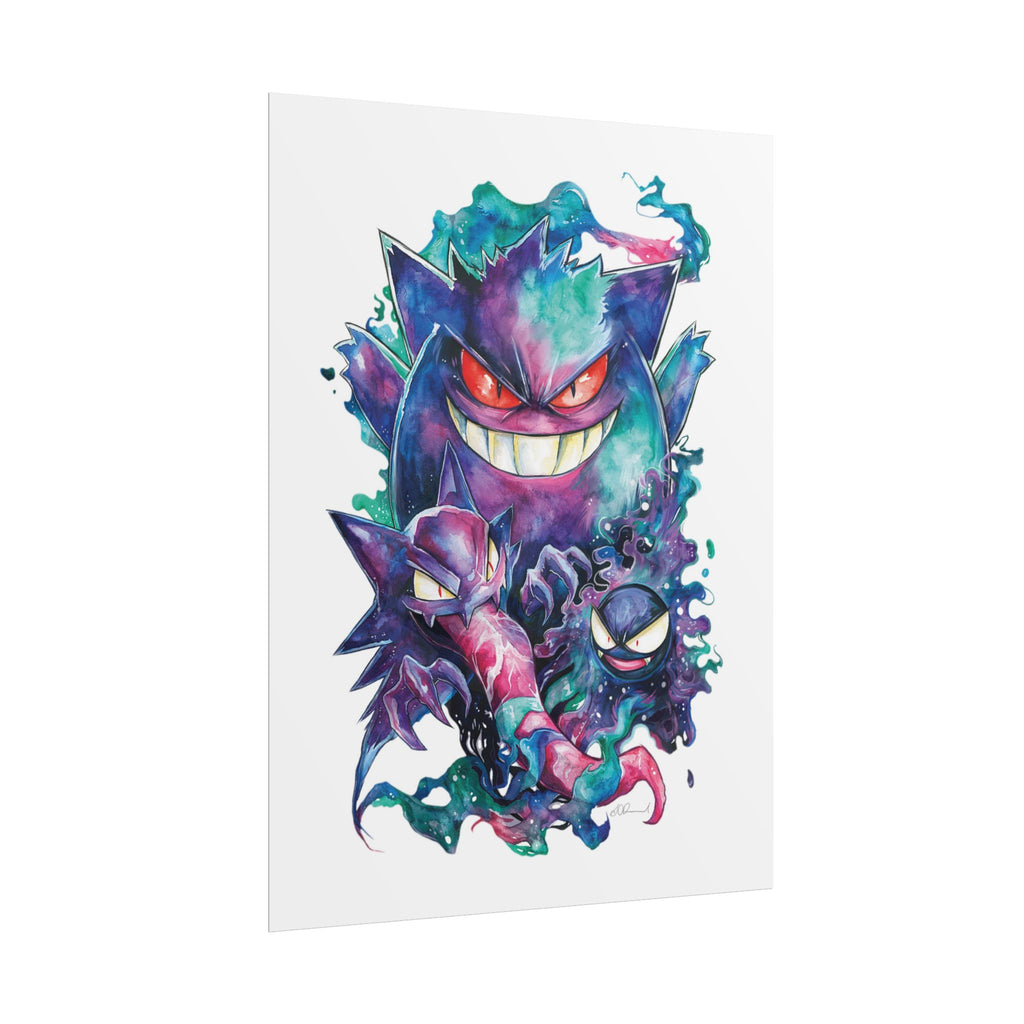 Ghostly Family Poster Print