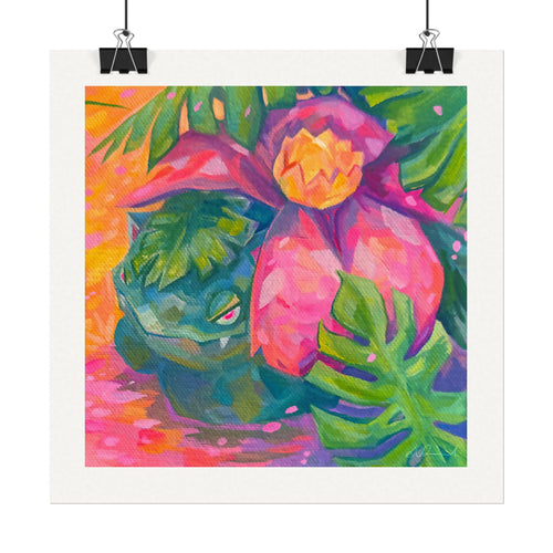 151 #003 8x8" Textured Matte Watercolour Print