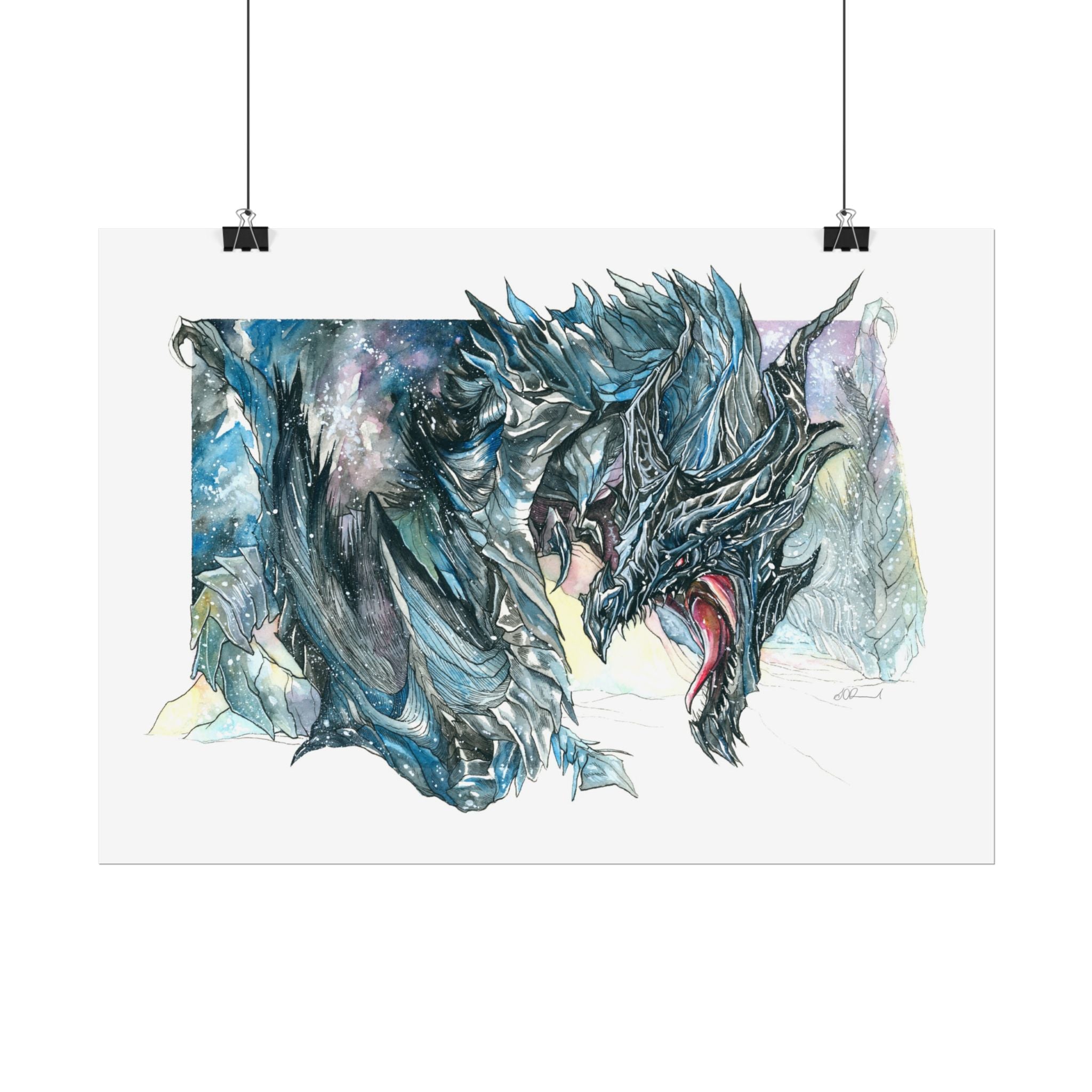 Twilight God Poster Print