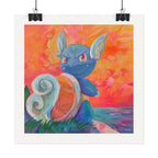 151 #008 8x8" Textured Matte Watercolour Print