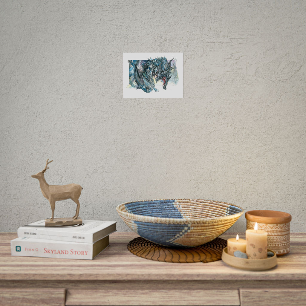 Twilight God Poster Print