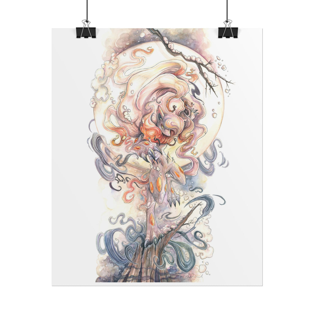 Autumn Fox Poster Print