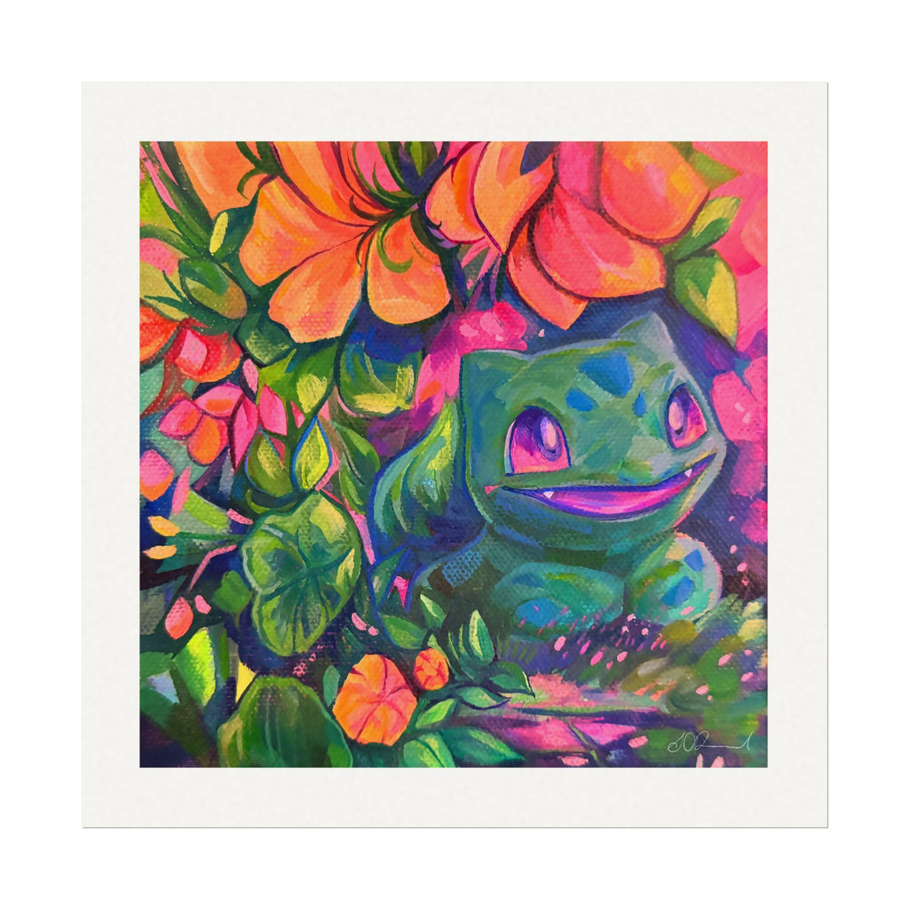 151 #001 8x8" Textured Matte Watercolour Print