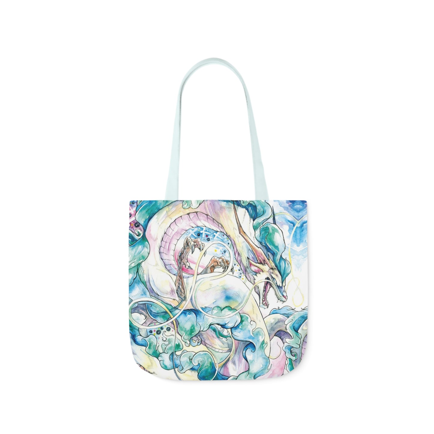 Tote Bag, 5-Color Straps - Sky Dragon