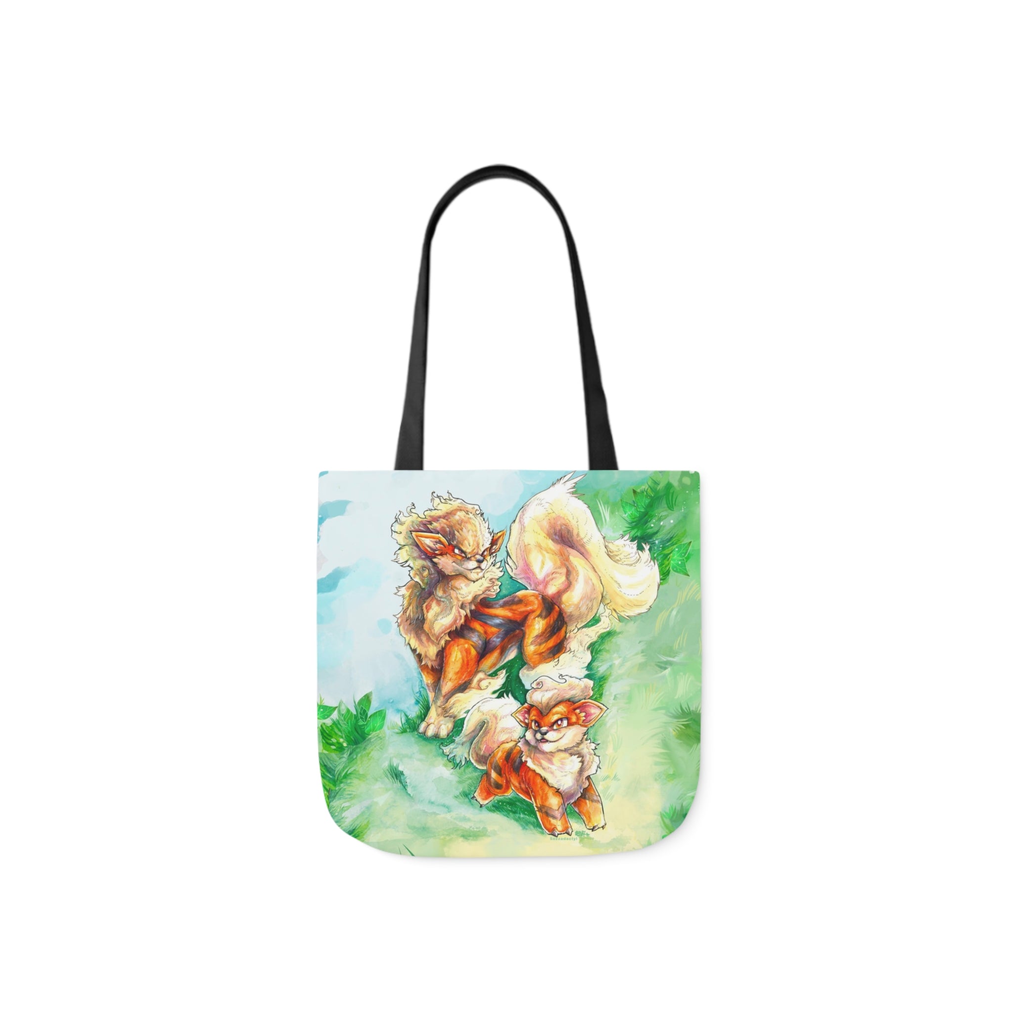 Tote Bag, 5-Color Straps - Fire Dogs
