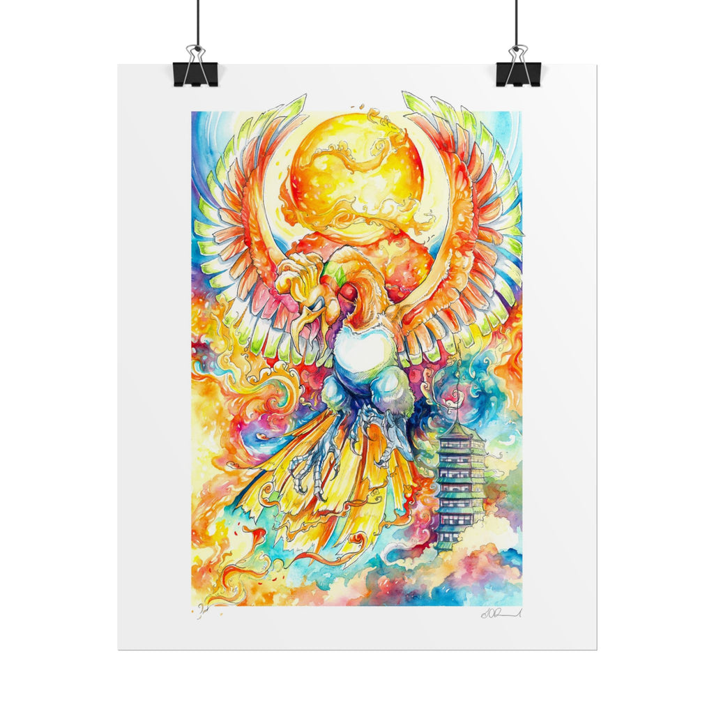 Fire Bird Poster Print