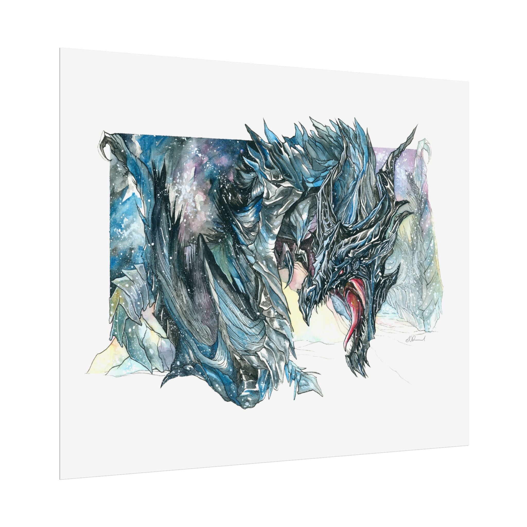 Twilight God Poster Print