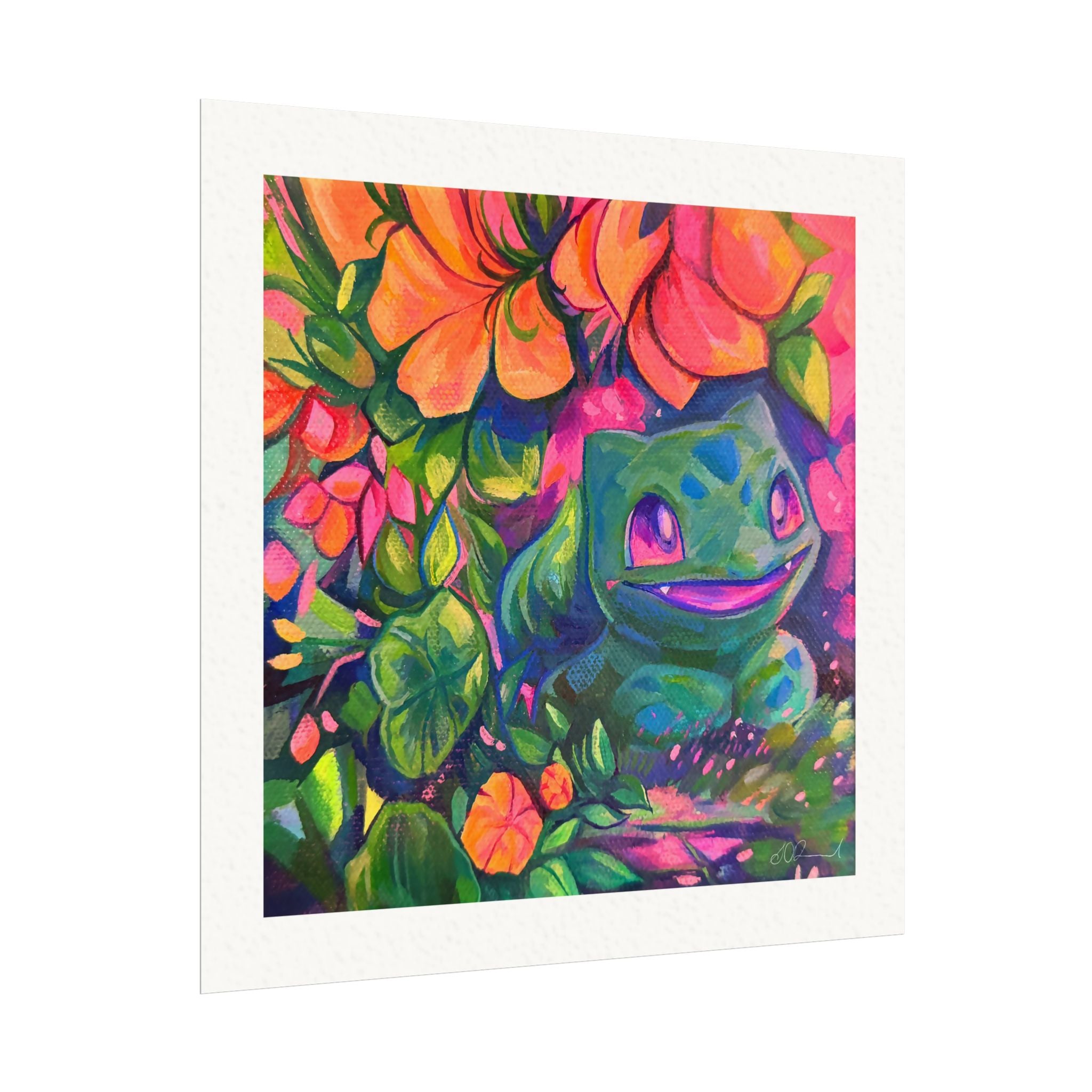 151 #001 8x8" Textured Matte Watercolour Print