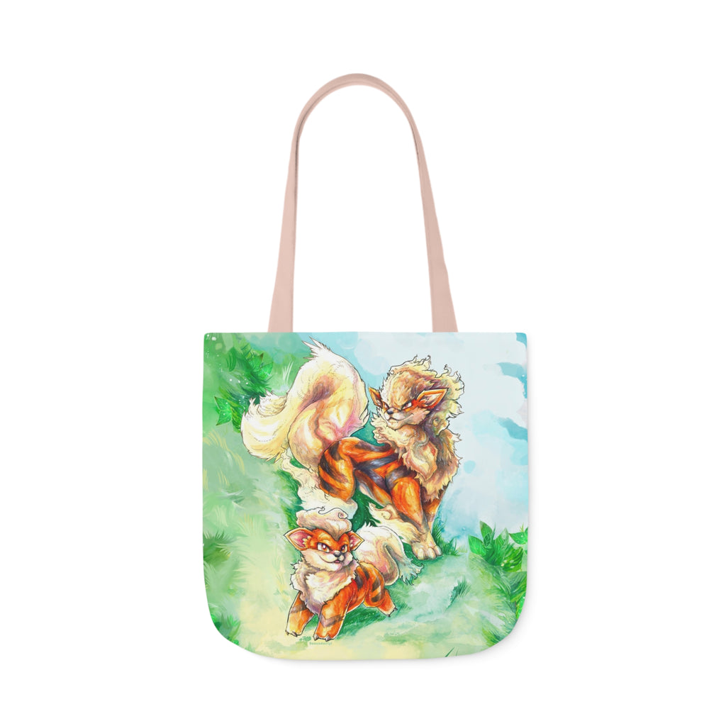 Tote Bag, 5-Color Straps - Fire Dogs