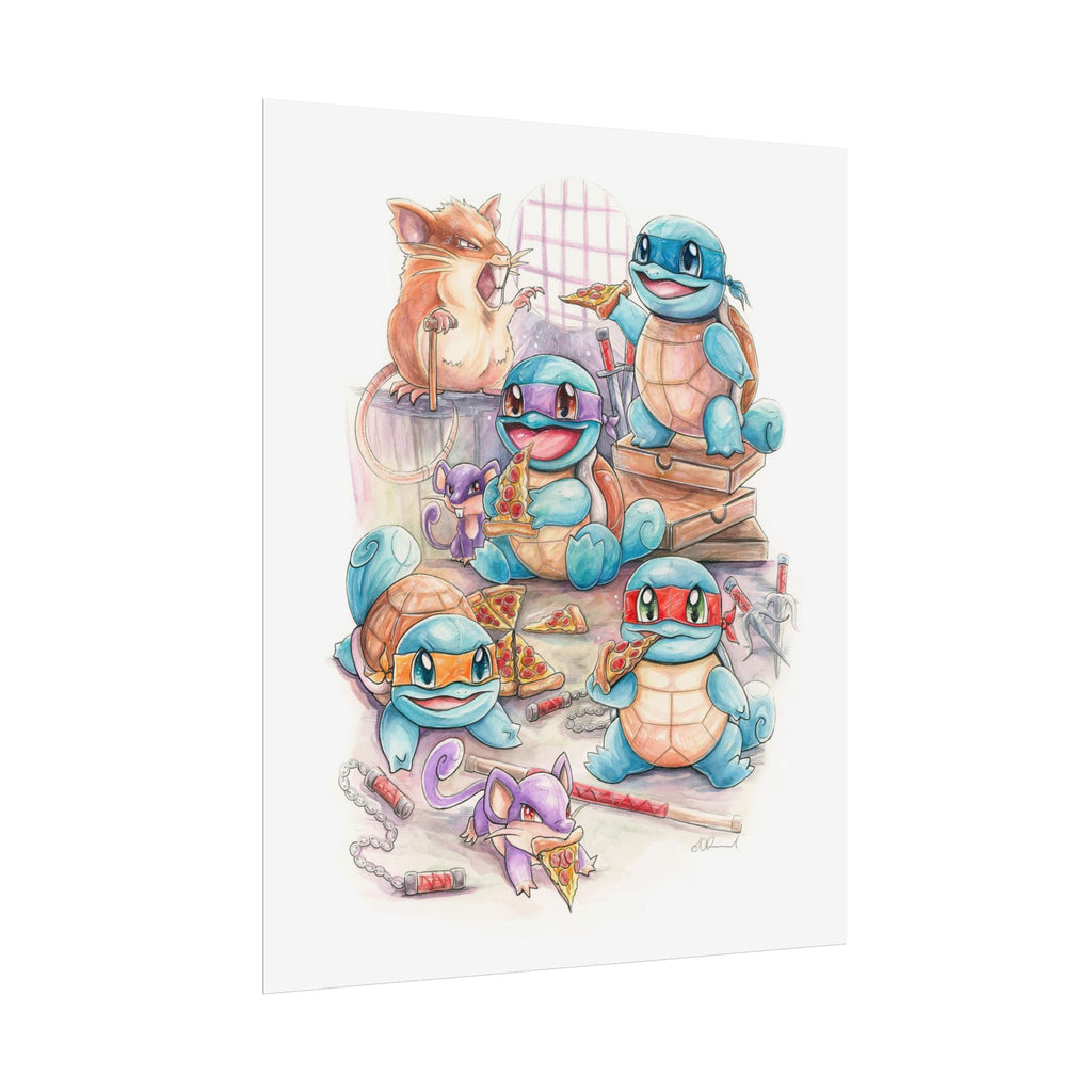 Pizza Party Poster Print