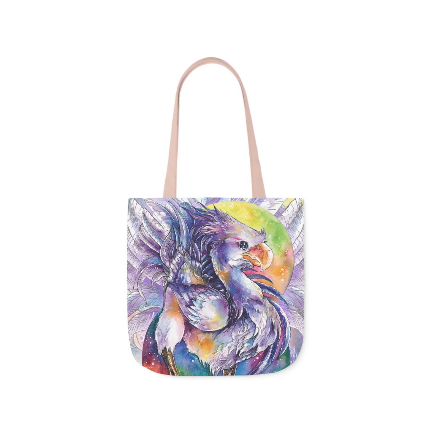 Tote Bag, 5-Color Straps - Purple Chocobo