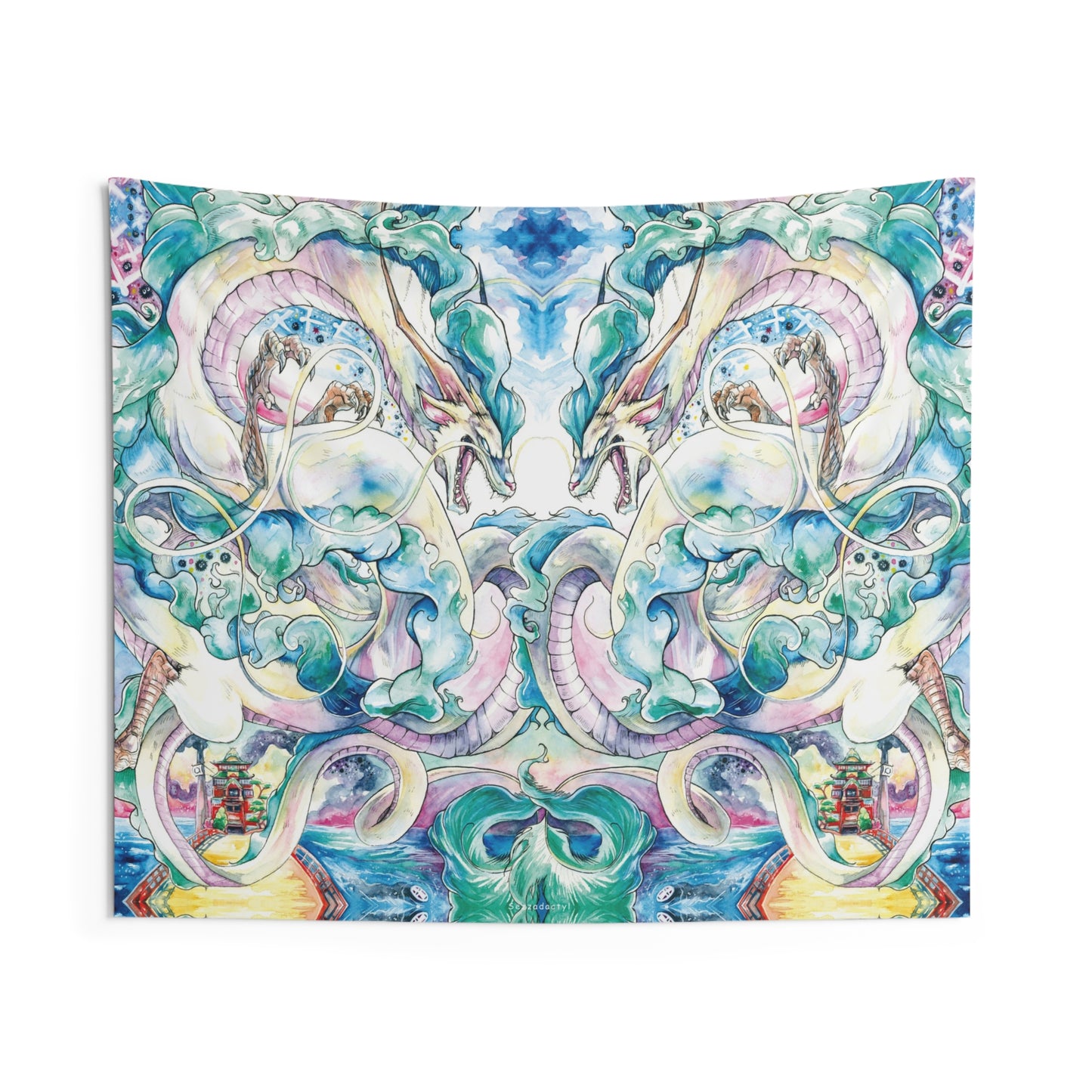 Indoor Wall Tapestries - Sky Dragon