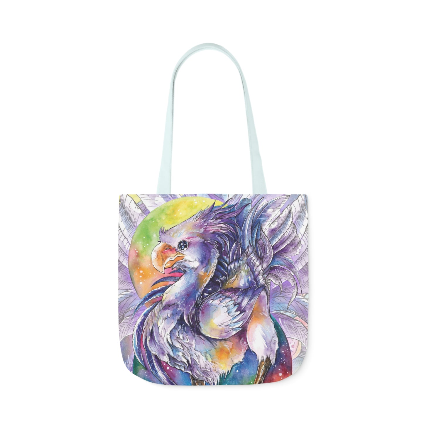 Tote Bag, 5-Color Straps - Purple Chocobo