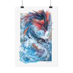 Serpent of the Rapids Poster Print