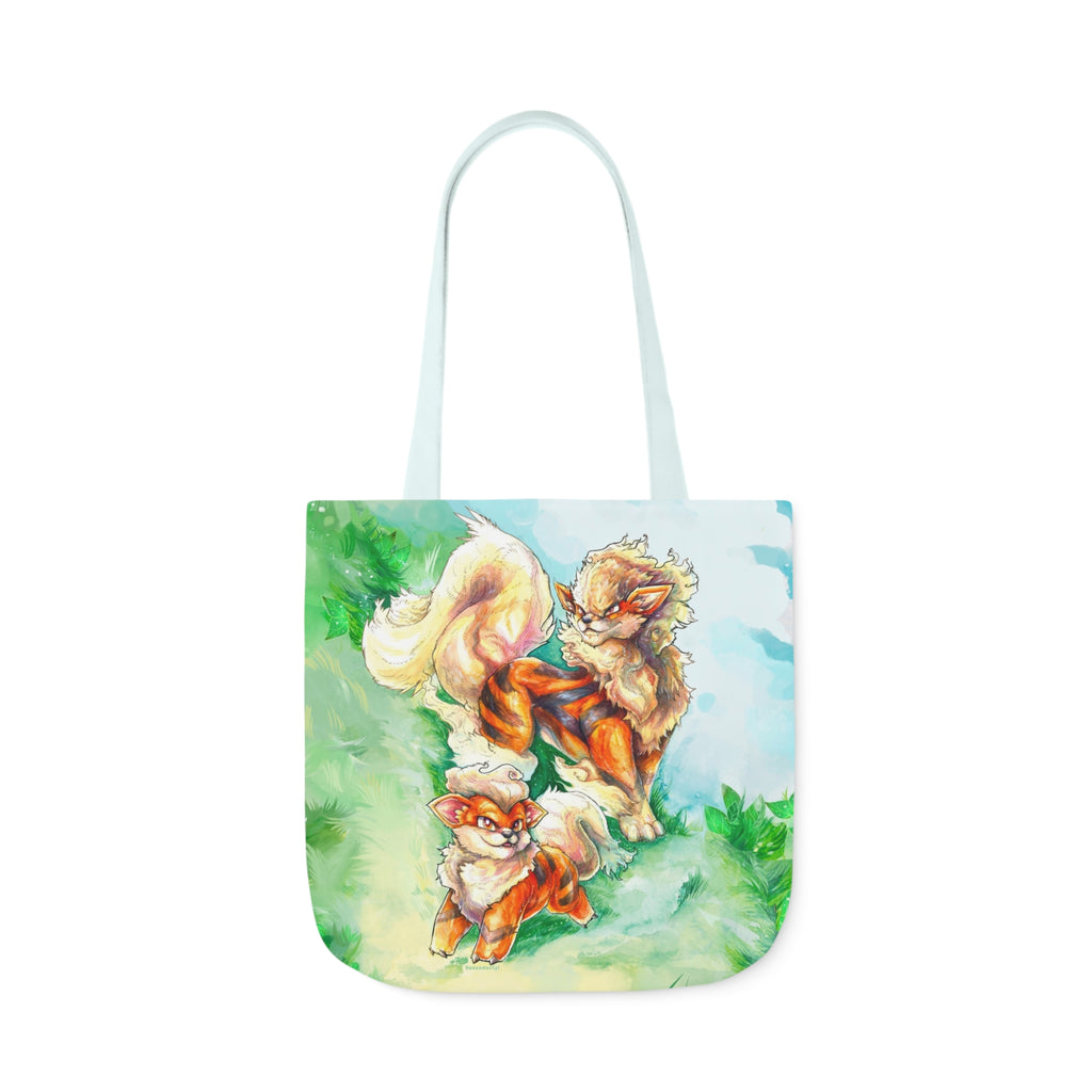 Tote Bag, 5-Color Straps - Fire Dogs