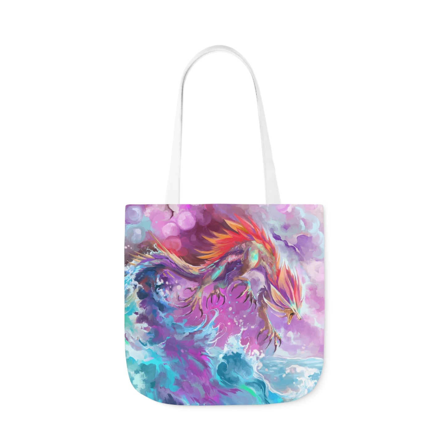 Tote Bag, 5-Color Straps - Monster of the Water