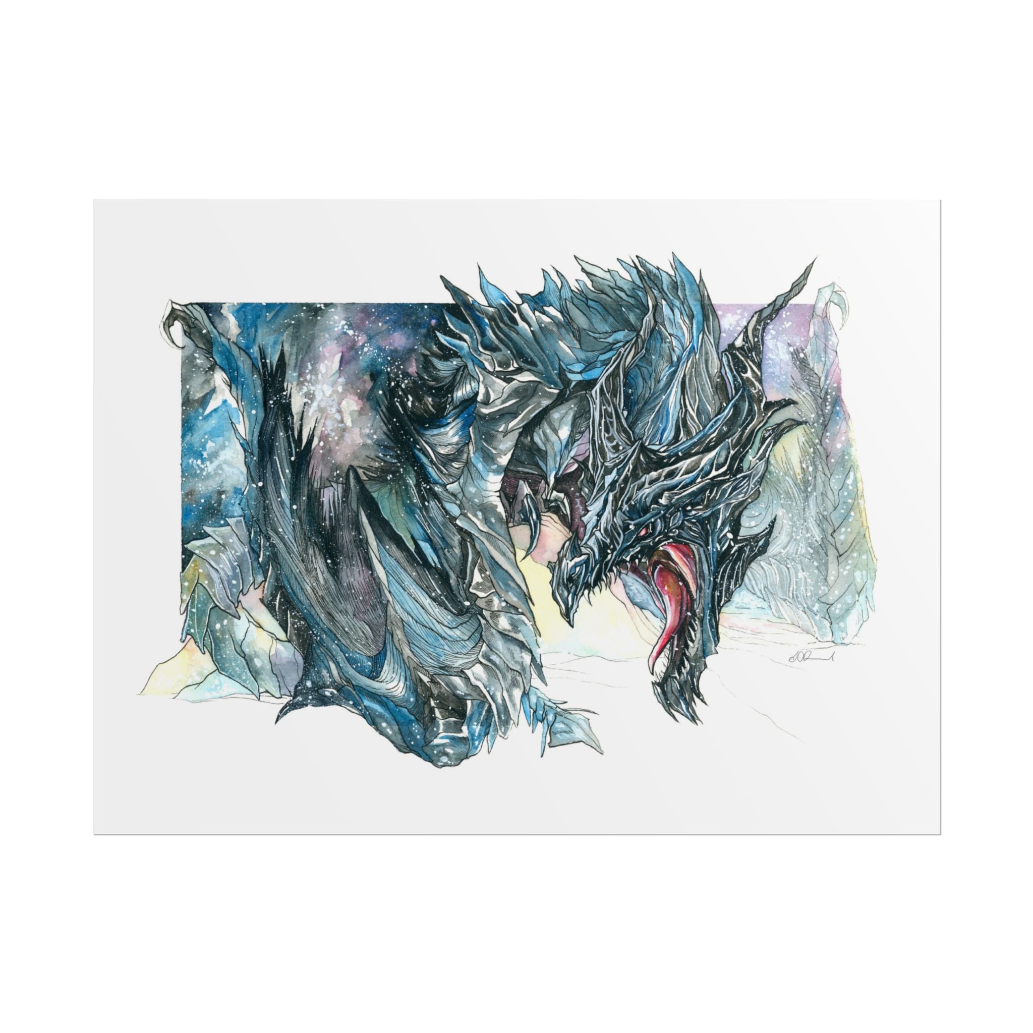 Twilight God Poster Print