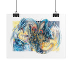 Knight Dragon Poster Print