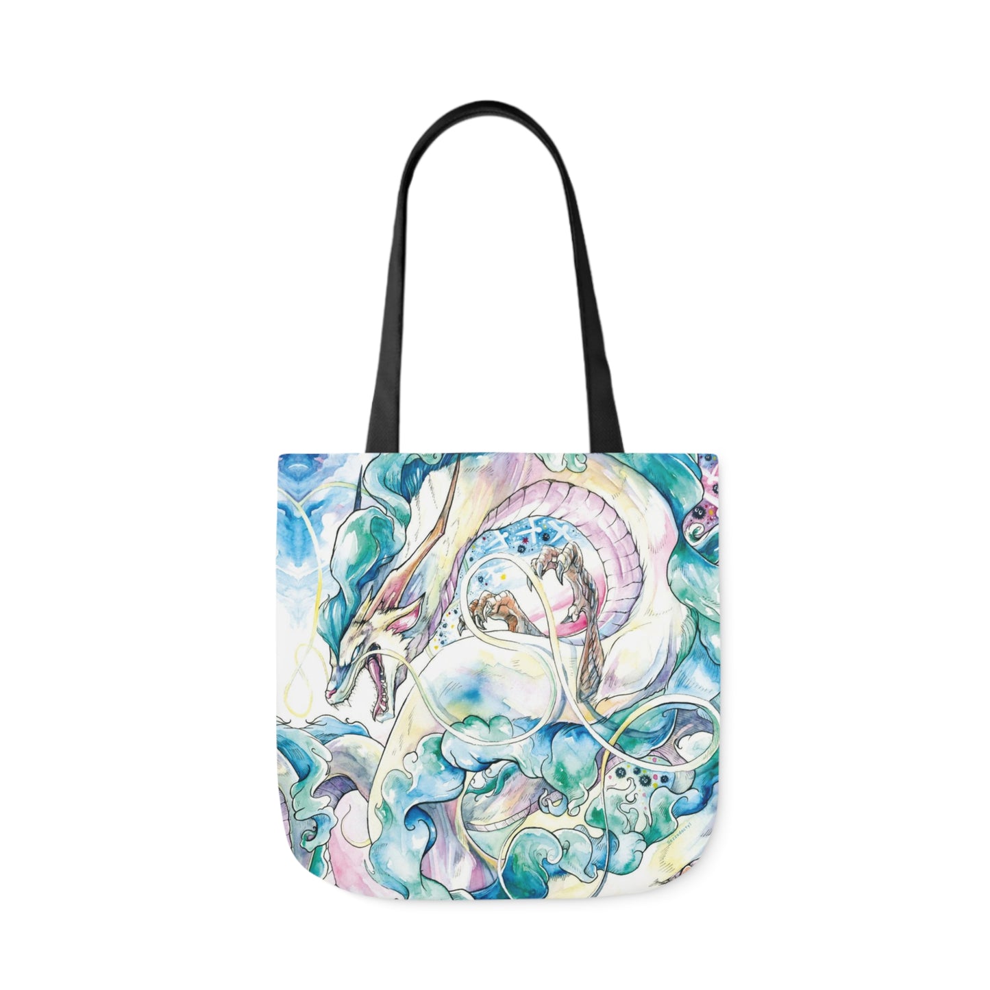 Tote Bag, 5-Color Straps - Sky Dragon