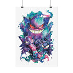 Ghostly Family Poster Print