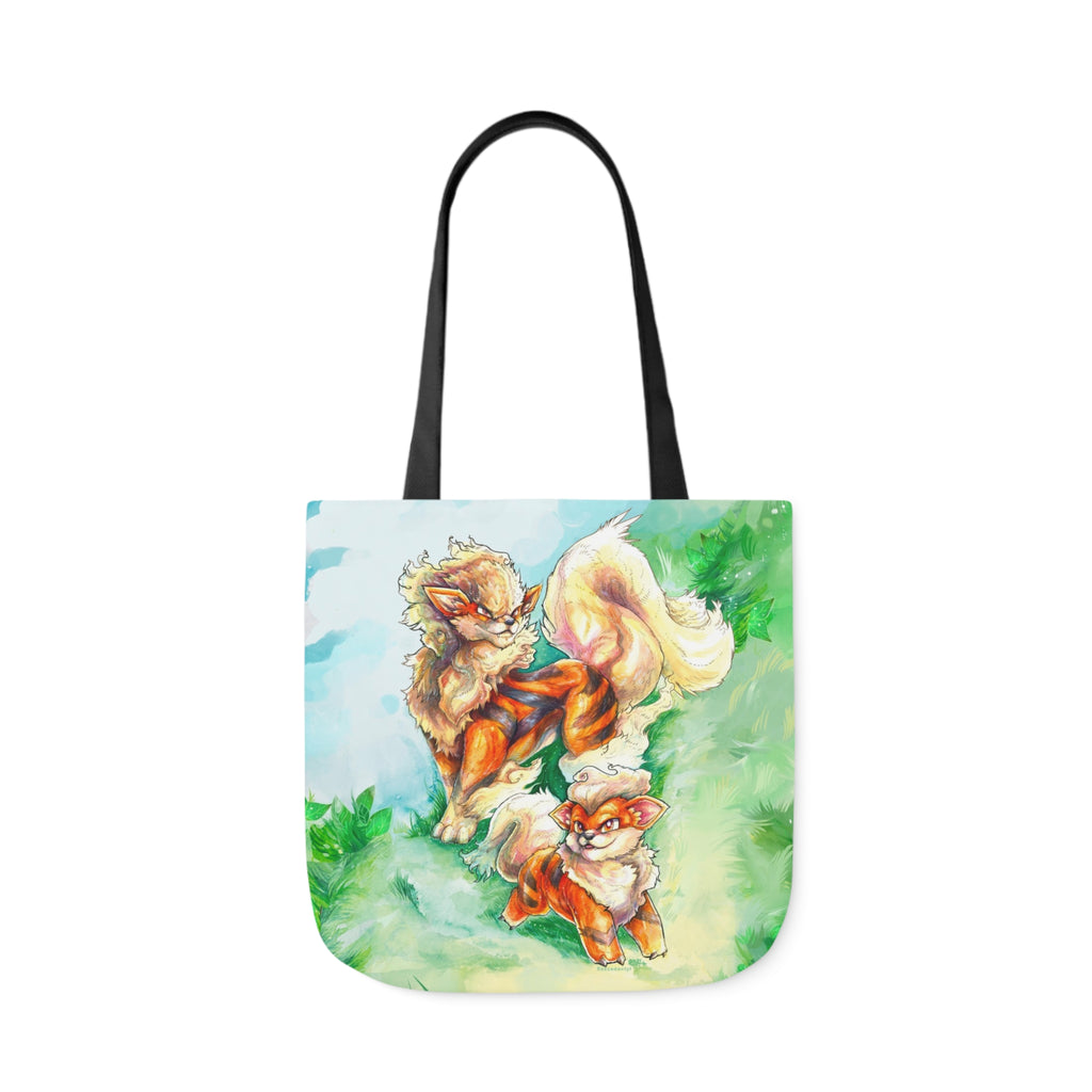 Tote Bag, 5-Color Straps - Fire Dogs