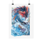 Serpent of the Rapids Poster Print