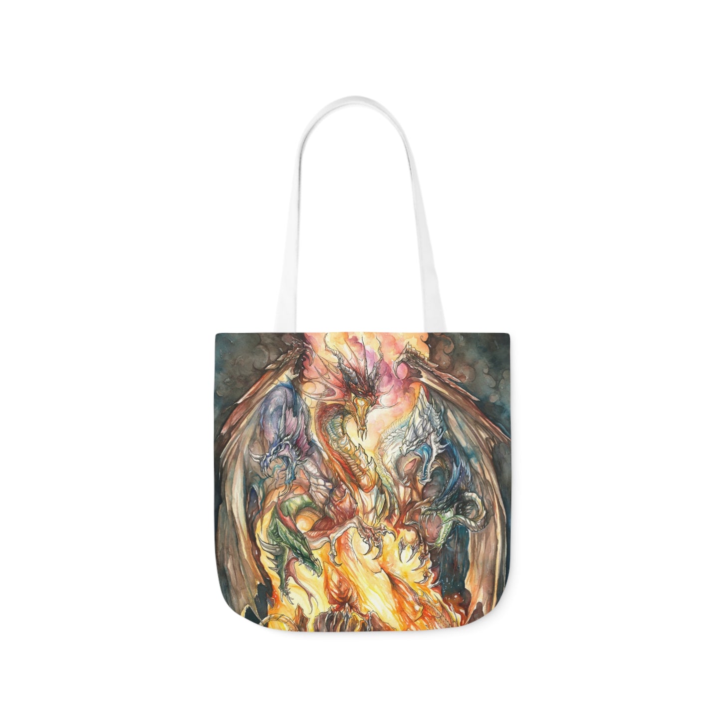 Tote Bag, 5-Color Straps - Evil Dragon Goddess