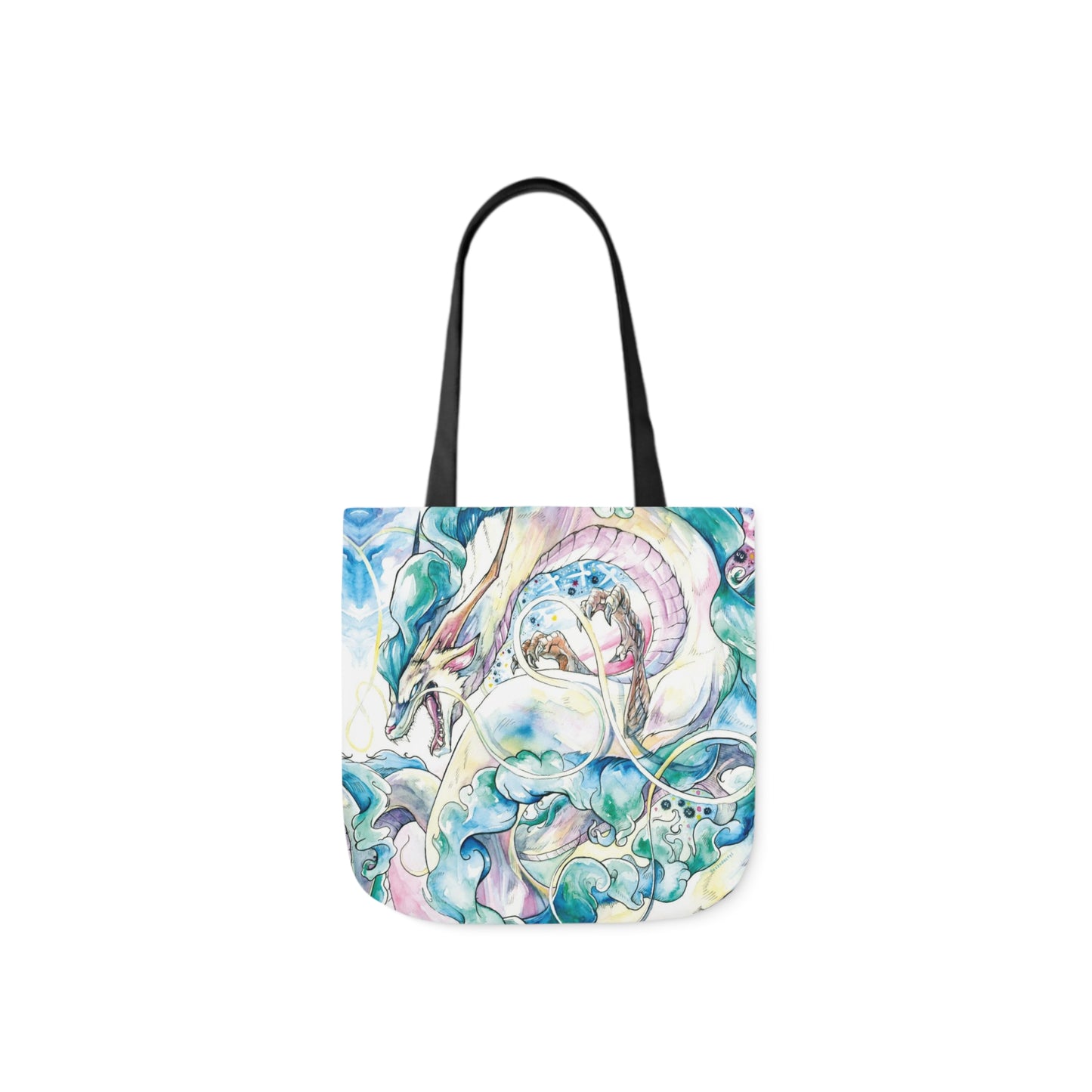 Tote Bag, 5-Color Straps - Sky Dragon