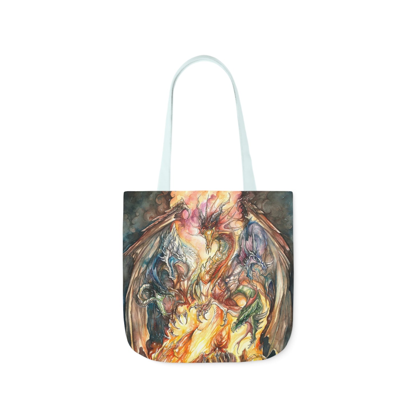 Tote Bag, 5-Color Straps - Evil Dragon Goddess