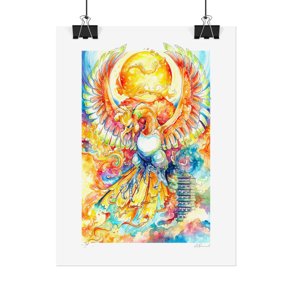 Fire Bird Poster Print