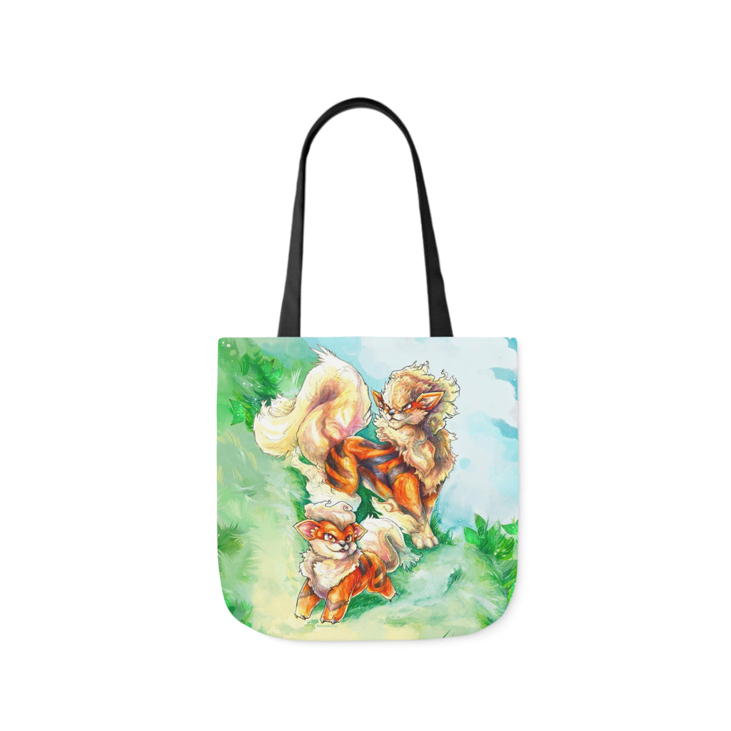Tote Bag, 5-Color Straps - Fire Dogs