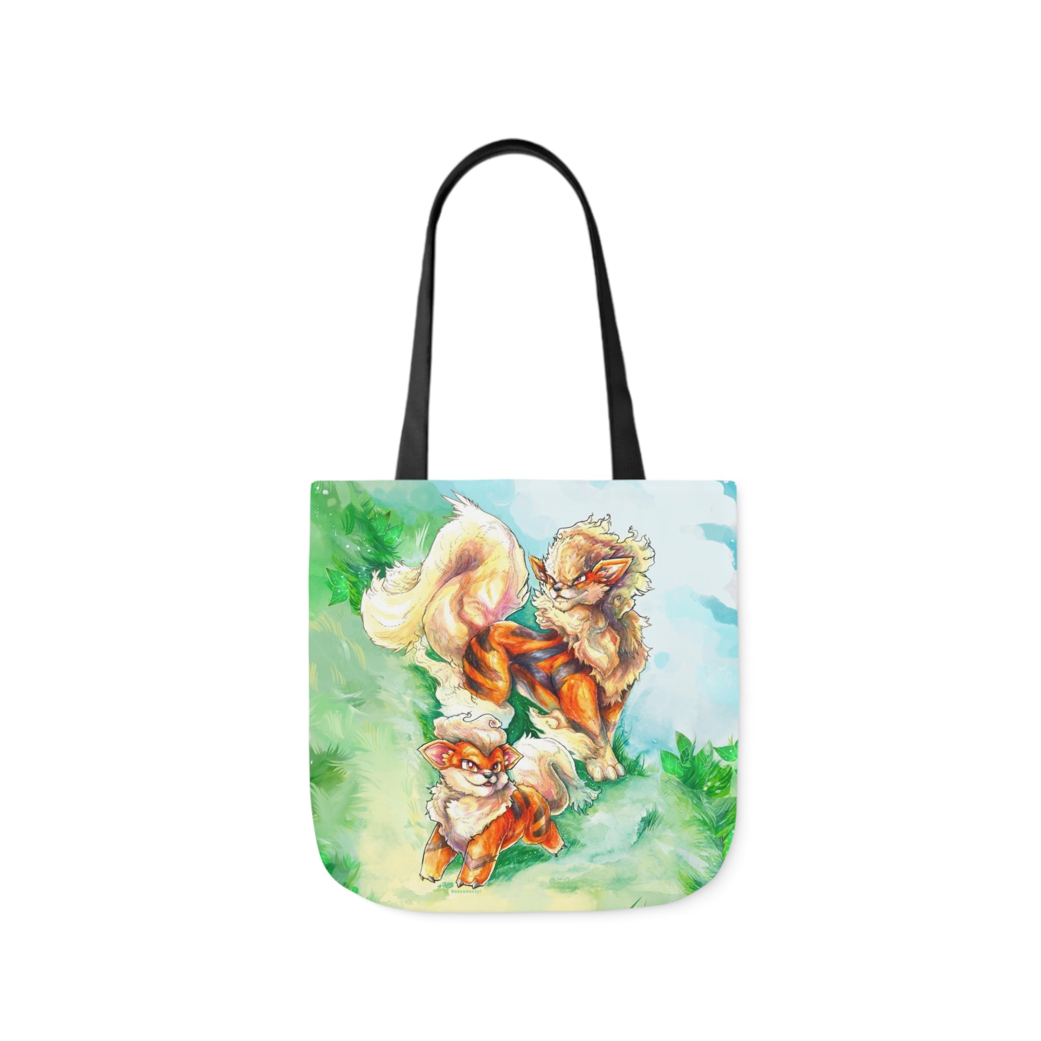 Tote Bag, 5-Color Straps - Fire Dogs