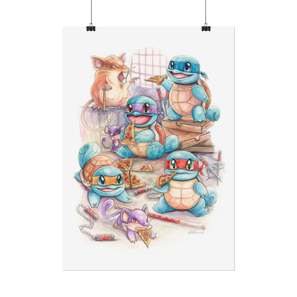 Pizza Party Poster Print