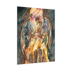 Evil Goddess of Dragons Poster Print