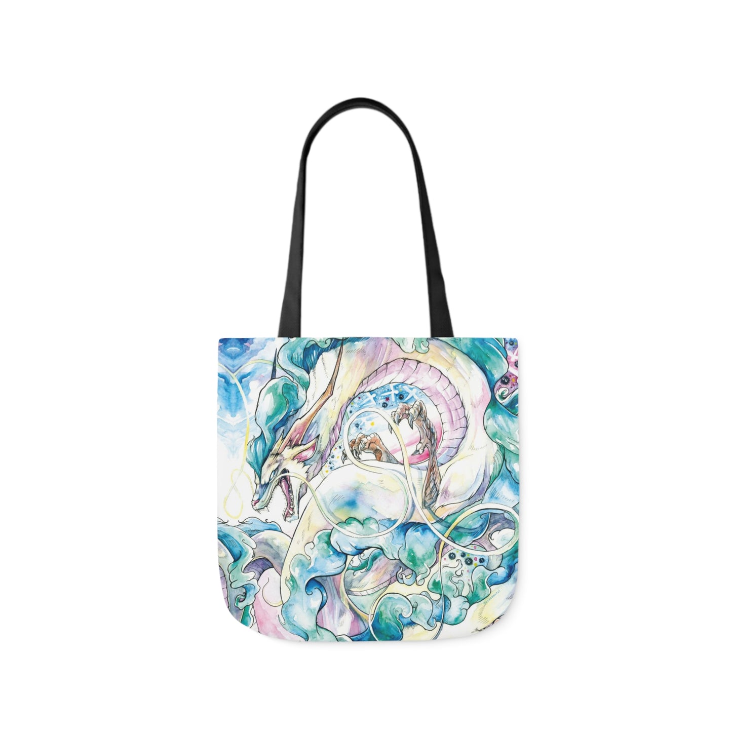 Tote Bag, 5-Color Straps - Sky Dragon