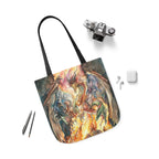 Tote Bag, 5-Color Straps - Evil Dragon Goddess