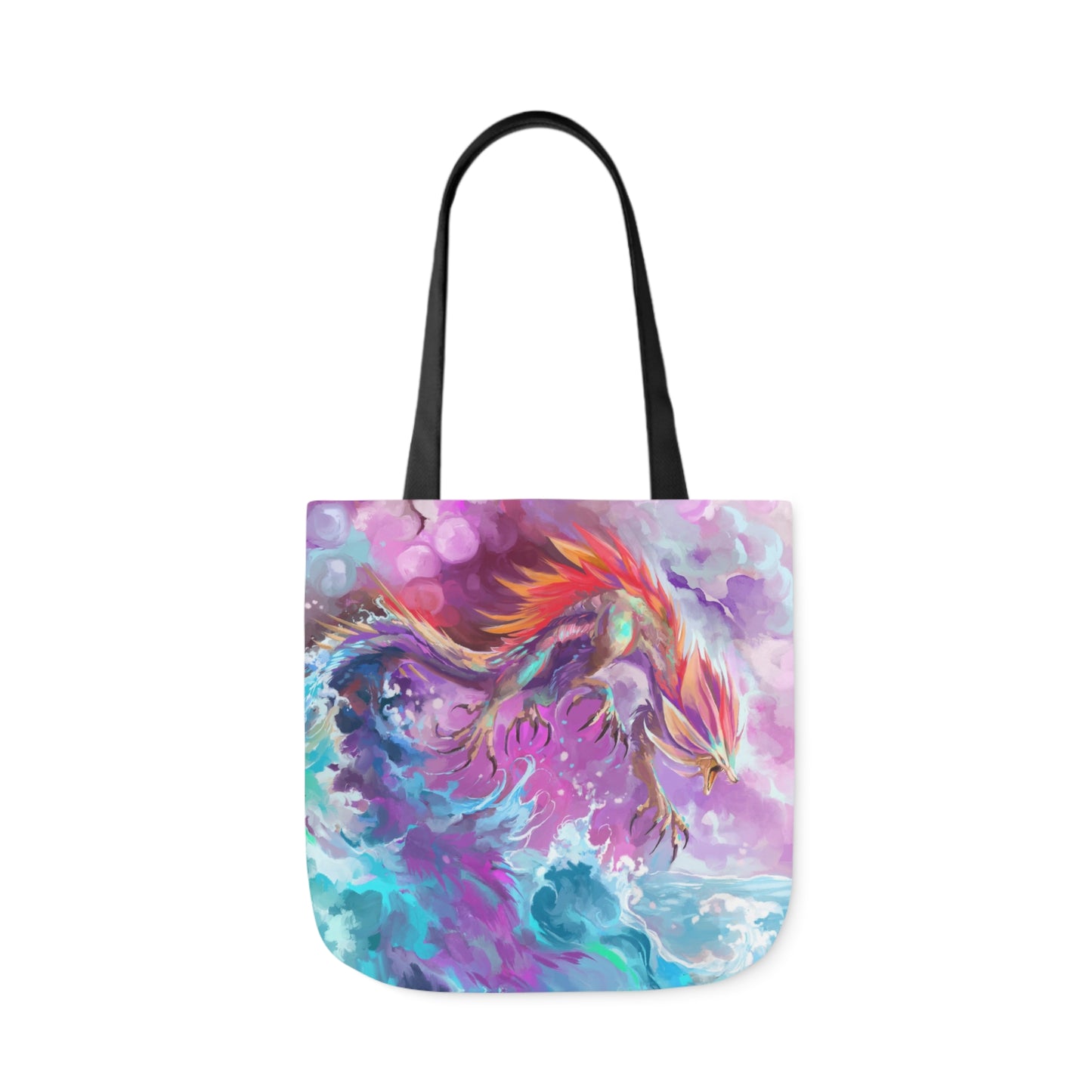 Tote Bag, 5-Color Straps - Monster of the Water