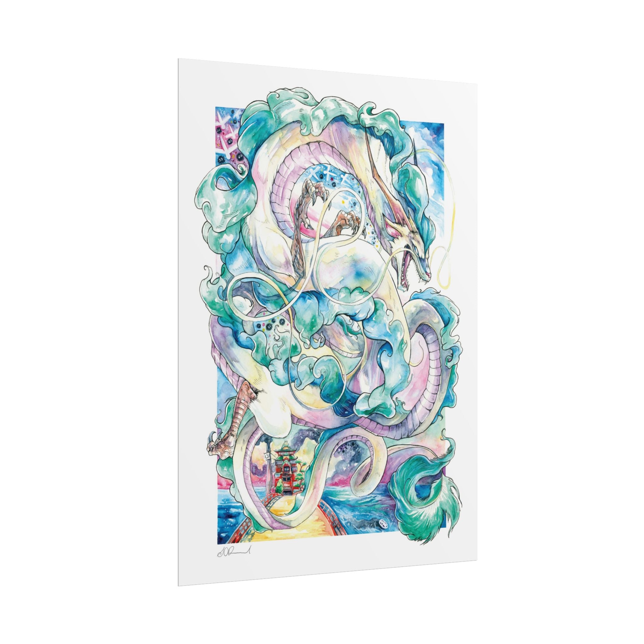 Spirit of the River Poster Print