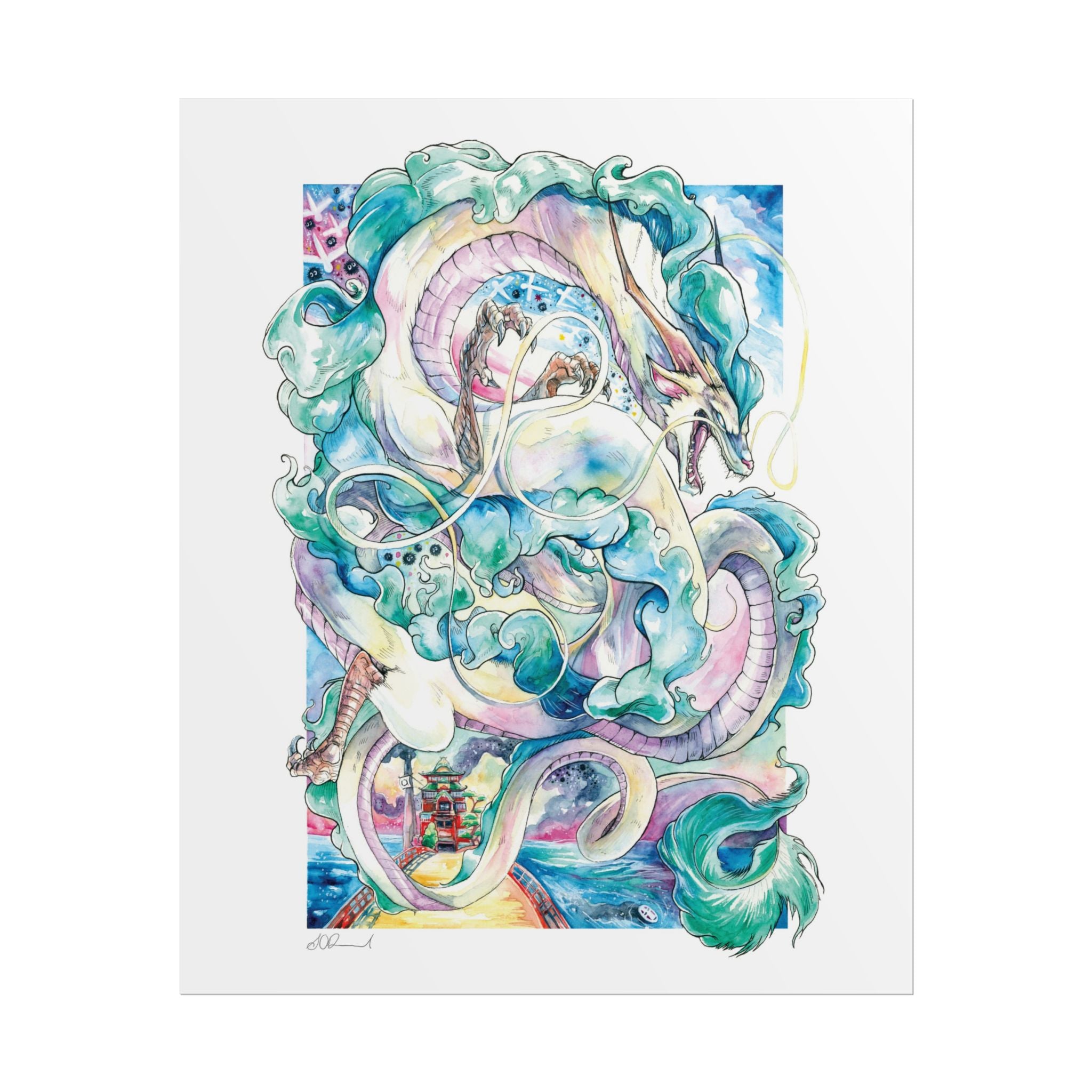 Spirit of the River Poster Print